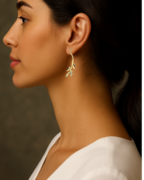 Golden Olive Earrings - Image 5