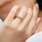 Heart’s Haven Gold Ring - Image 2