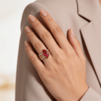 Heart’s Haven Gold Ring - Image 8