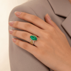 Heart’s Haven Gold Ring - Image 12