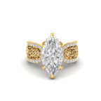 Heart’s Haven Gold Ring - Image 22