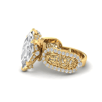 Heart’s Haven Gold Ring - Image 2