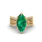 Heart’s Haven Gold Ring - Image 3